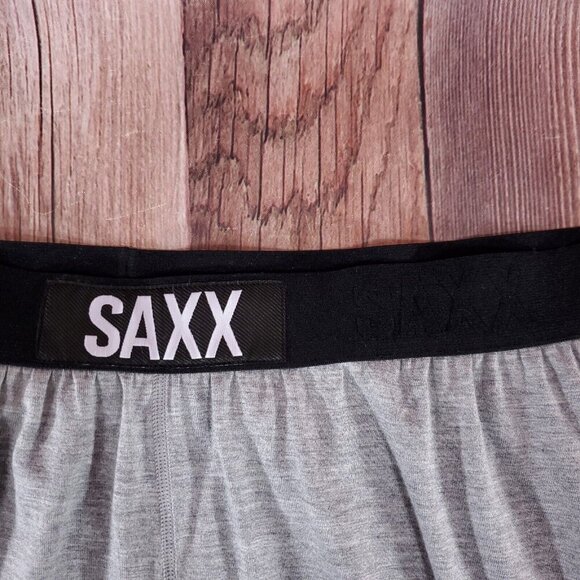 NWT Saxx Underwear Co Mens Size Medium Sleepwalker Pants Gray sweatpants SXLW30 - Picture 5 of 12